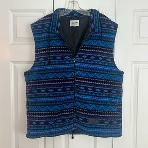 Vintage RARE Equinox season of change fleece vest made in New Zealand